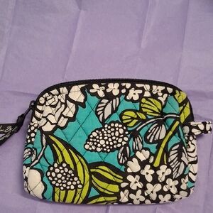 Vera Bradley Foral Patterned Cosmetic Pouch